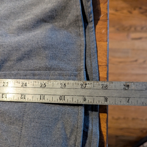 Howler Brothers Medium Grey Flannel Pearl Snap Stockman Stretch Varsity Heather - Picture 4 of 4